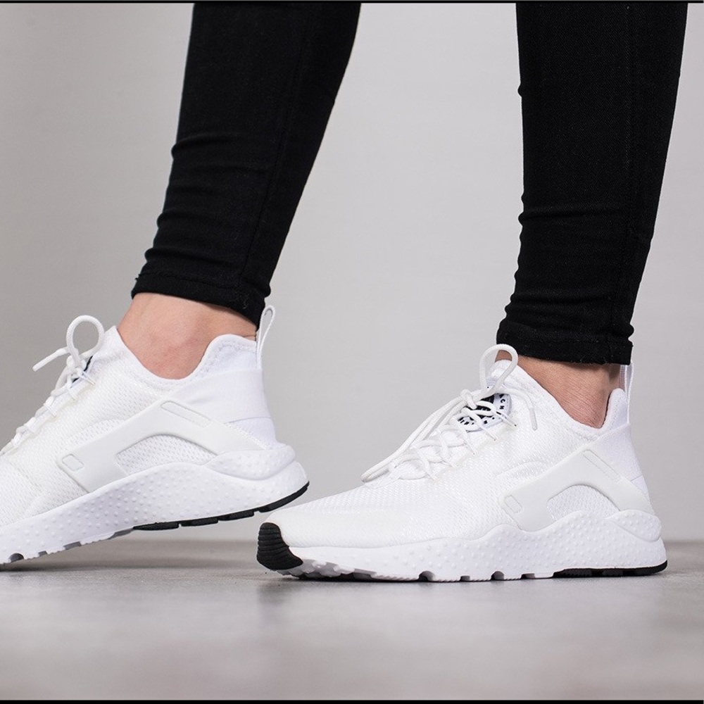 NWB Nike Air Huarache Run Ultra White Shoes